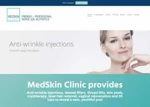 MEdskin Clinic - website design